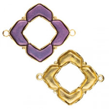 Cymbal ™ DQ metal Pendant with setting Notino for Chevron Duo - Gold